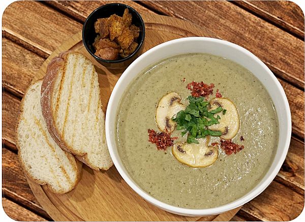 Крем-суп грибной