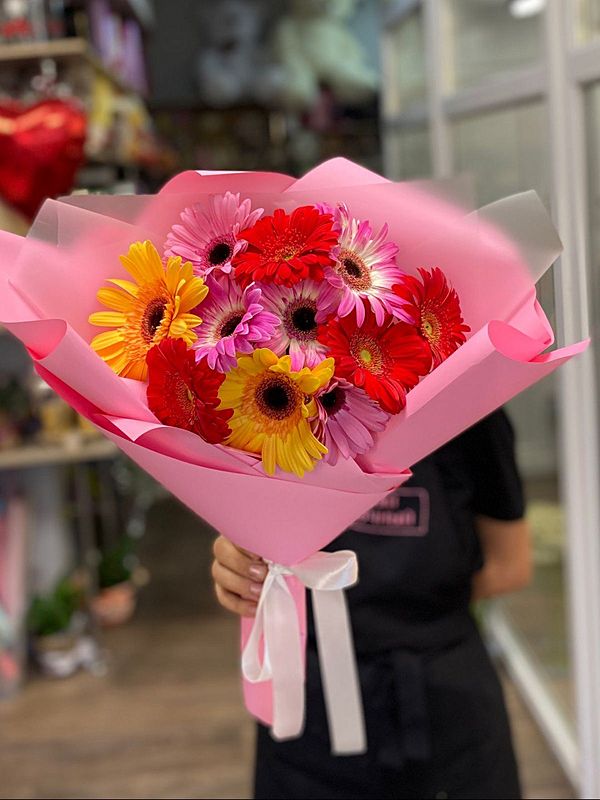 11 гербер в оформление