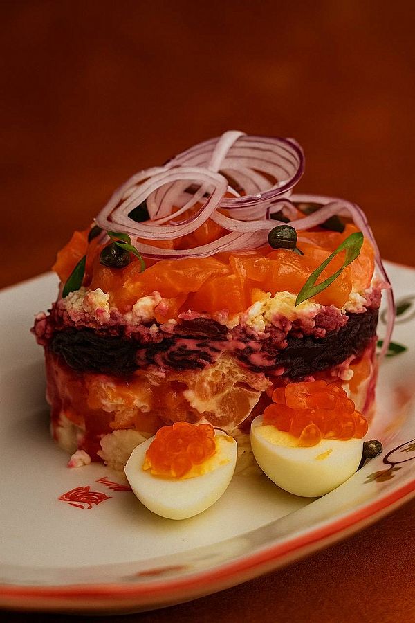 Лосось под шубой new