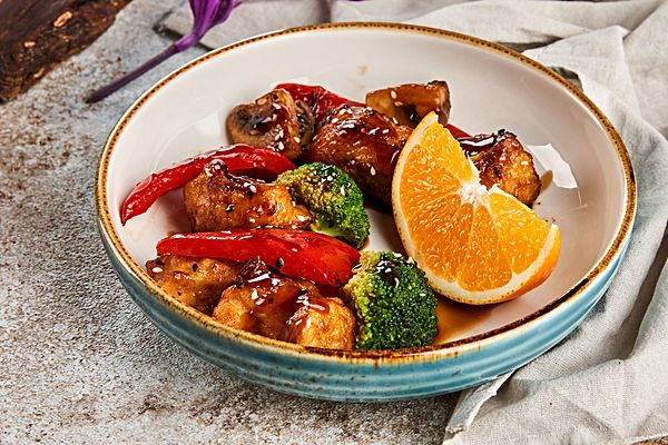 Курица в апельсиновом соусе