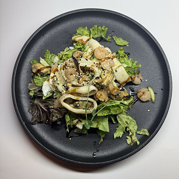 Кальмар фаршированный