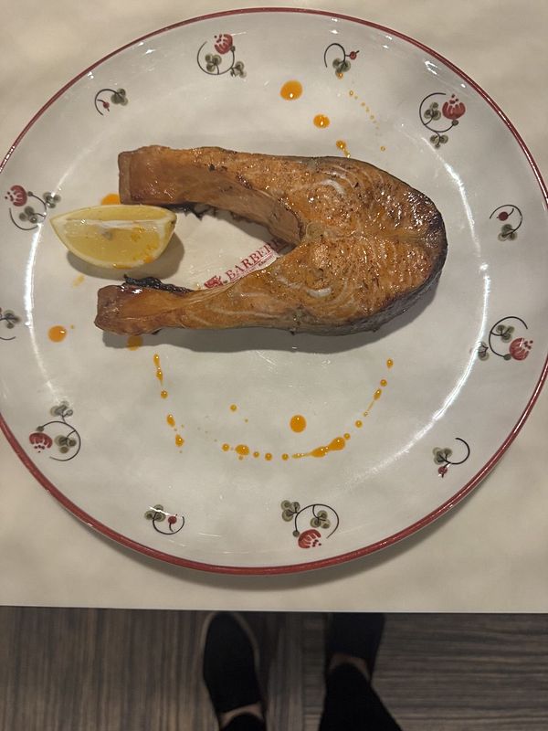 Стейк из лосося