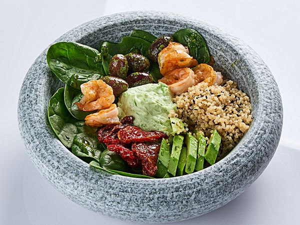 Боул с креветкой