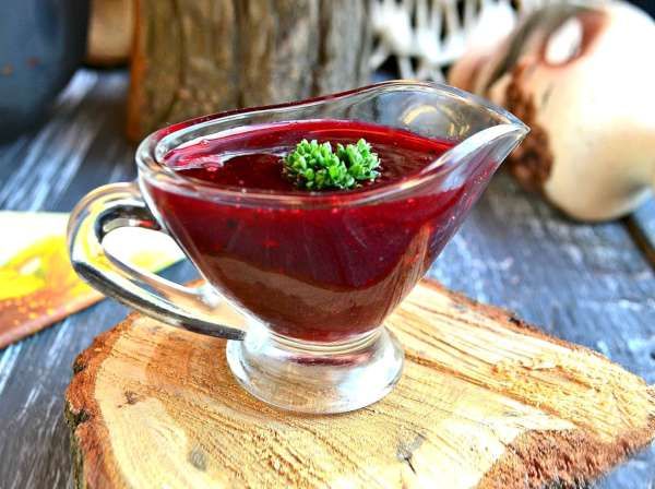 Ягодный соус