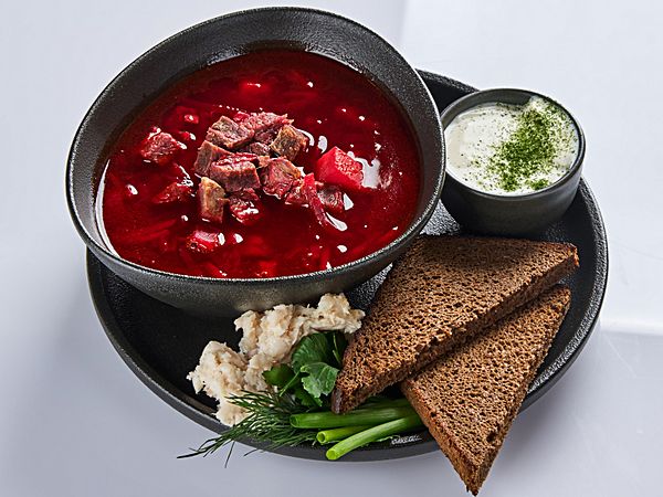 Борщ с говядиной