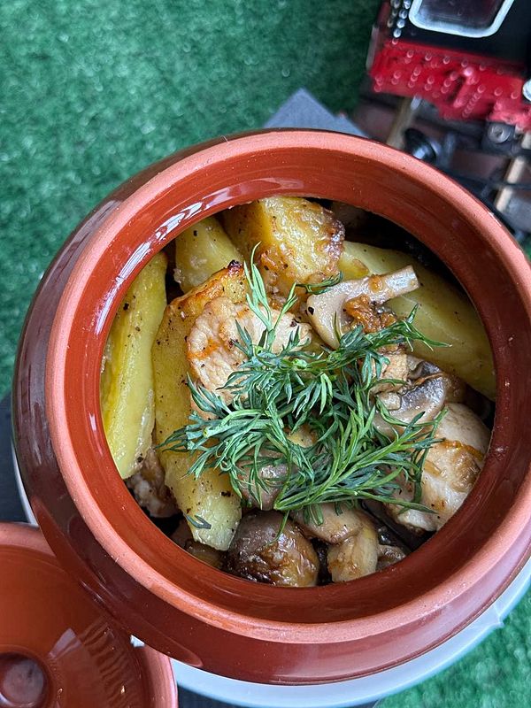 Жаркое из курицы