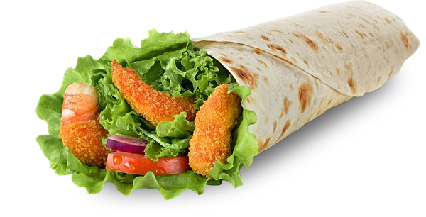 Ролл с креветками