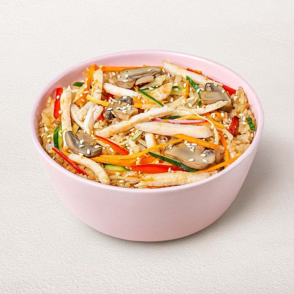 Wok с рисом классический