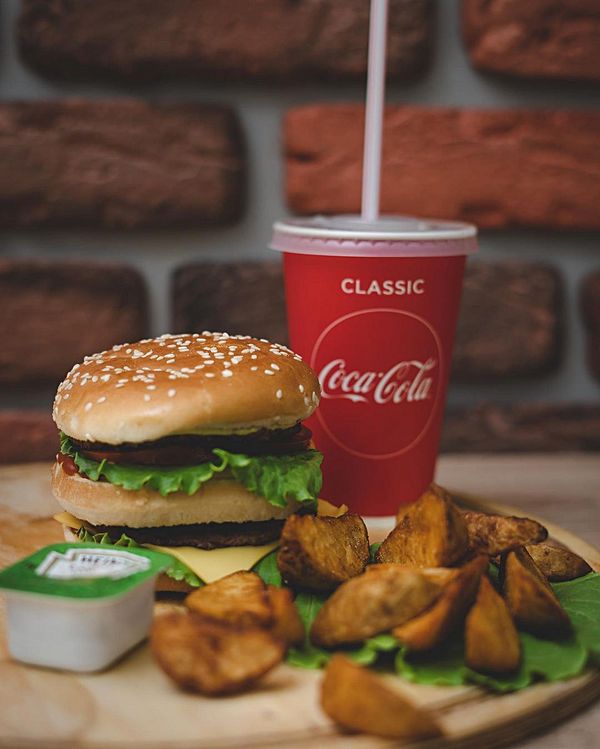 Биг бургер двойной