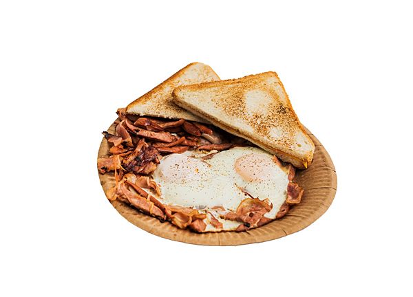 Мясная яичница