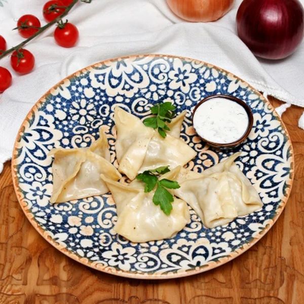 Манты с бараниной