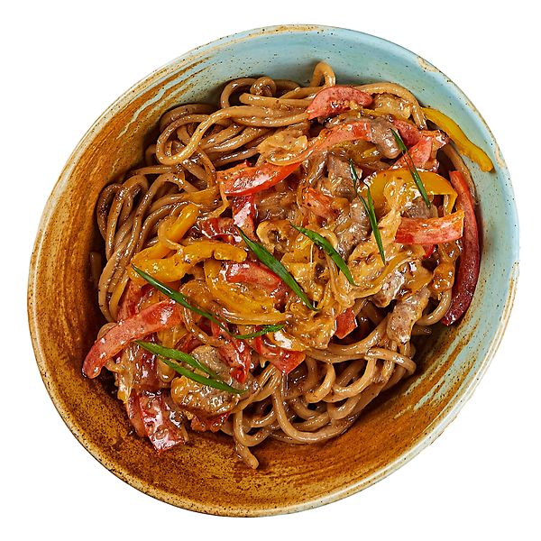 Соба с говядиной