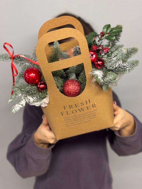 Крафтовая сумочка с нобилисом