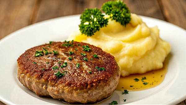 Котлета с пюре