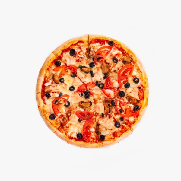 Пицца С морепродуктами