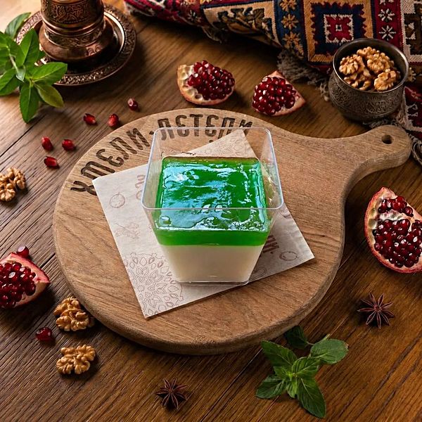 Паннакота с лаймом
