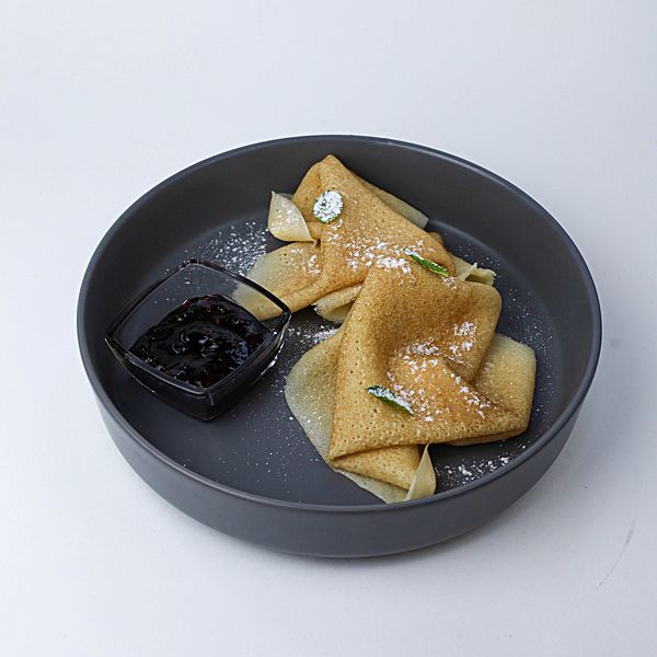 Блины с джемом