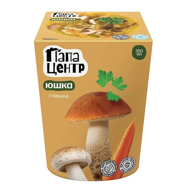 Суп грибной юшка