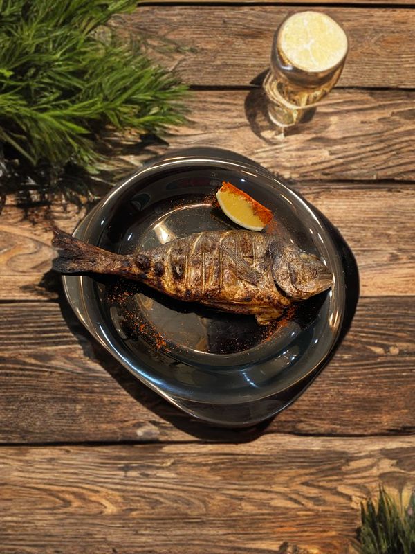 Дорадо на углях