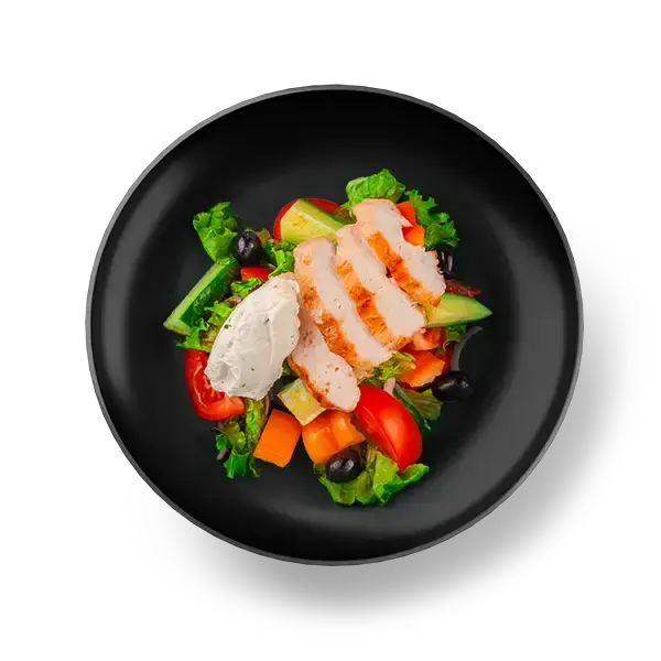 Салат Греческий с курицей