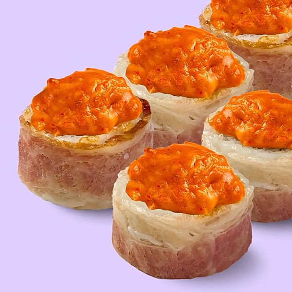 Запечённый с беконом