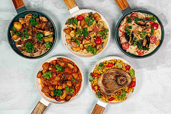 Сковородка с мясом