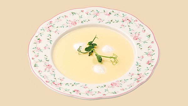 Сырный суп моцареллой беби