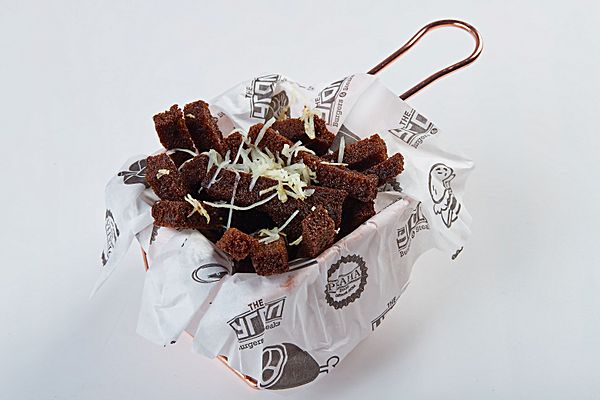 Гренки с чесноком