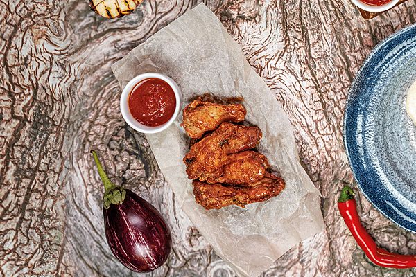 Куриные крылья BBQ