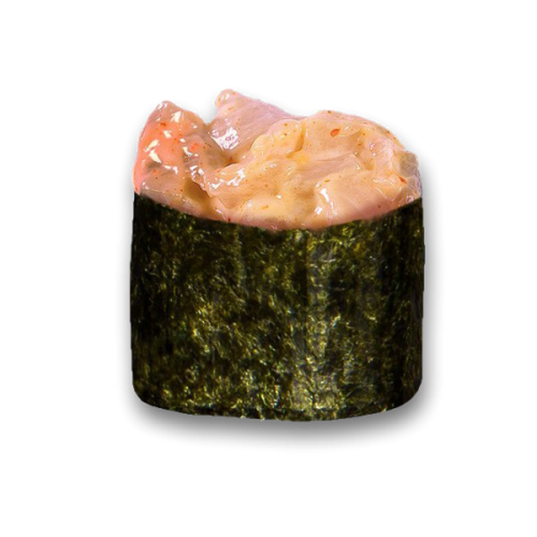 Гункан Спайси с морским окунем