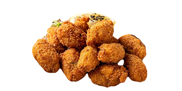 Мидии в панировке