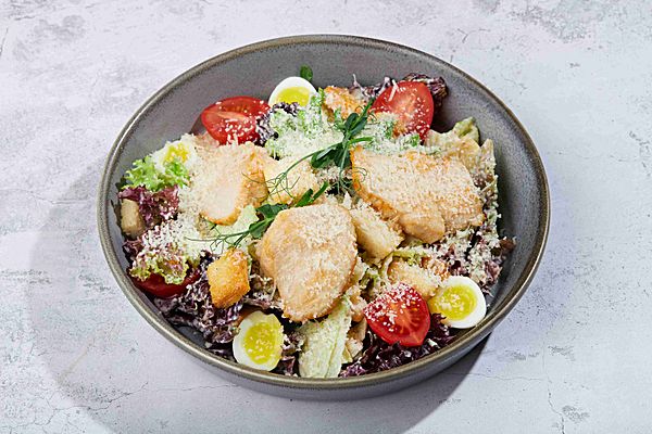 Цезарь с курицей