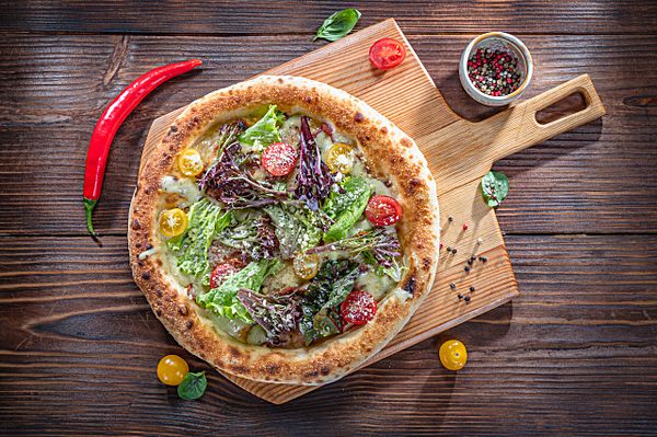 Пицца цезарь