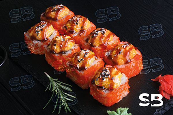 Ролл Угорь спайси hot