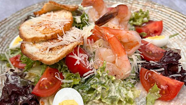 Цезарь с креветками