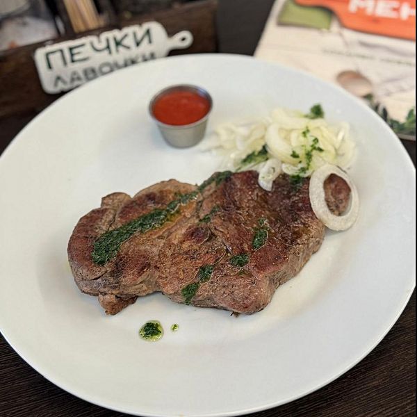 Свинина на огне