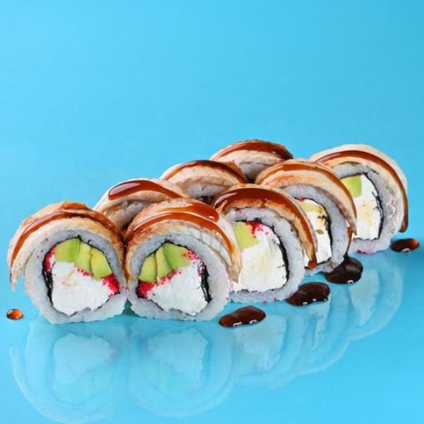 Сливочный с угрём