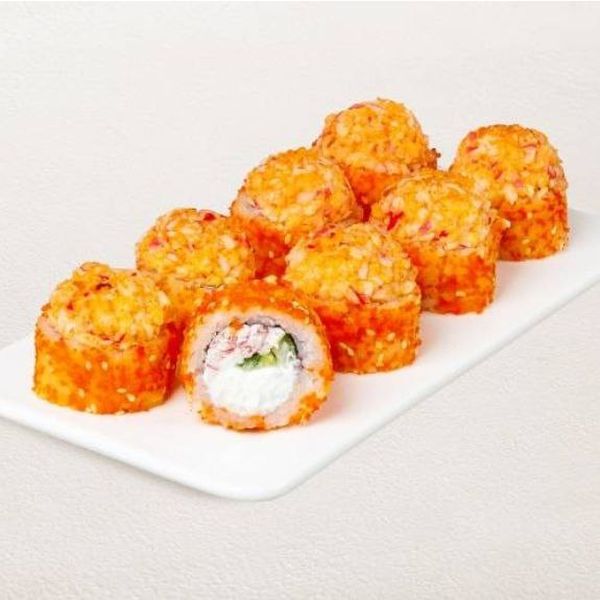 Нежная креветка с крабом