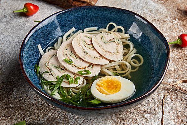 Рамен с курицей