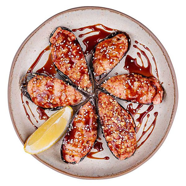 Мидии гриль (6шт)