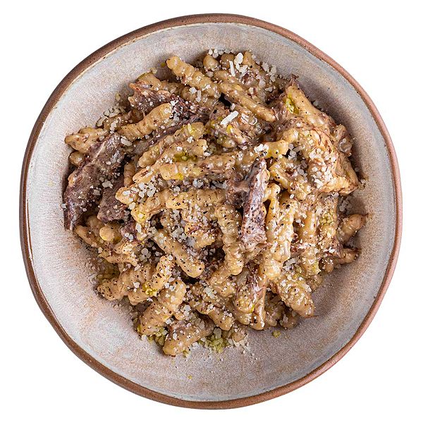 Ньокки с томлеными щеками