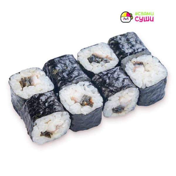 Ролл с угрём