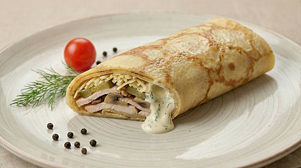 Блин Царский с курицей