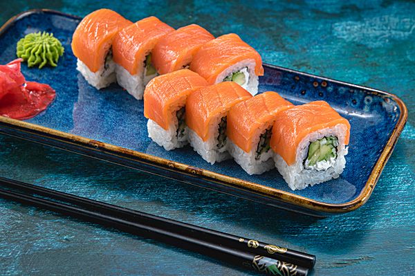 Филадельфия с лососем