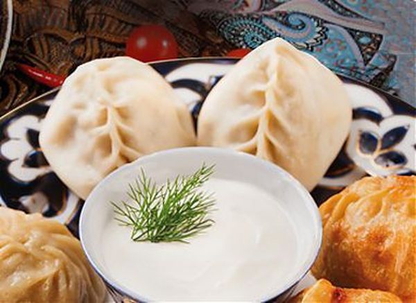 Манты с говядиной на пару