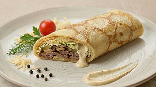 Блин Царский со свининой