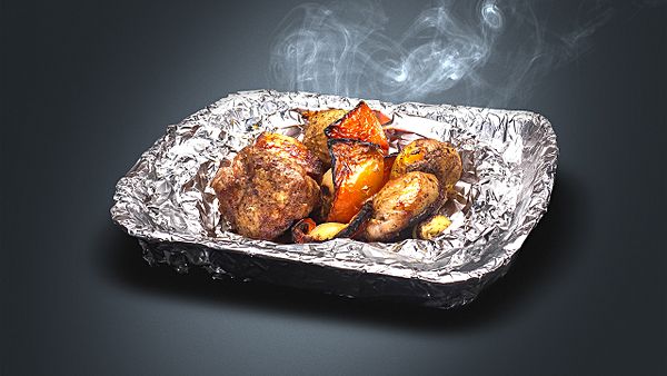 Свиной микс с овощами