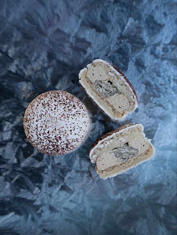 Макаронс халва раф