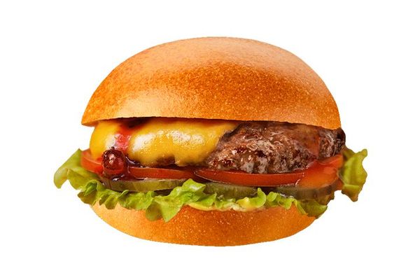 SPICY бургер двойной