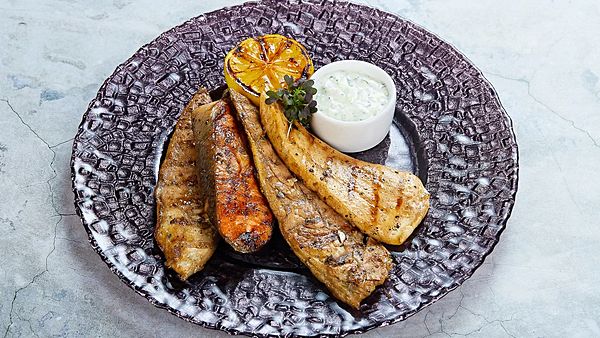 Ассорти рыбы гриль